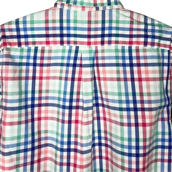 Vineyard Vines Boys XL Wolfish Check Whale Shirt - Picture 5 of 7